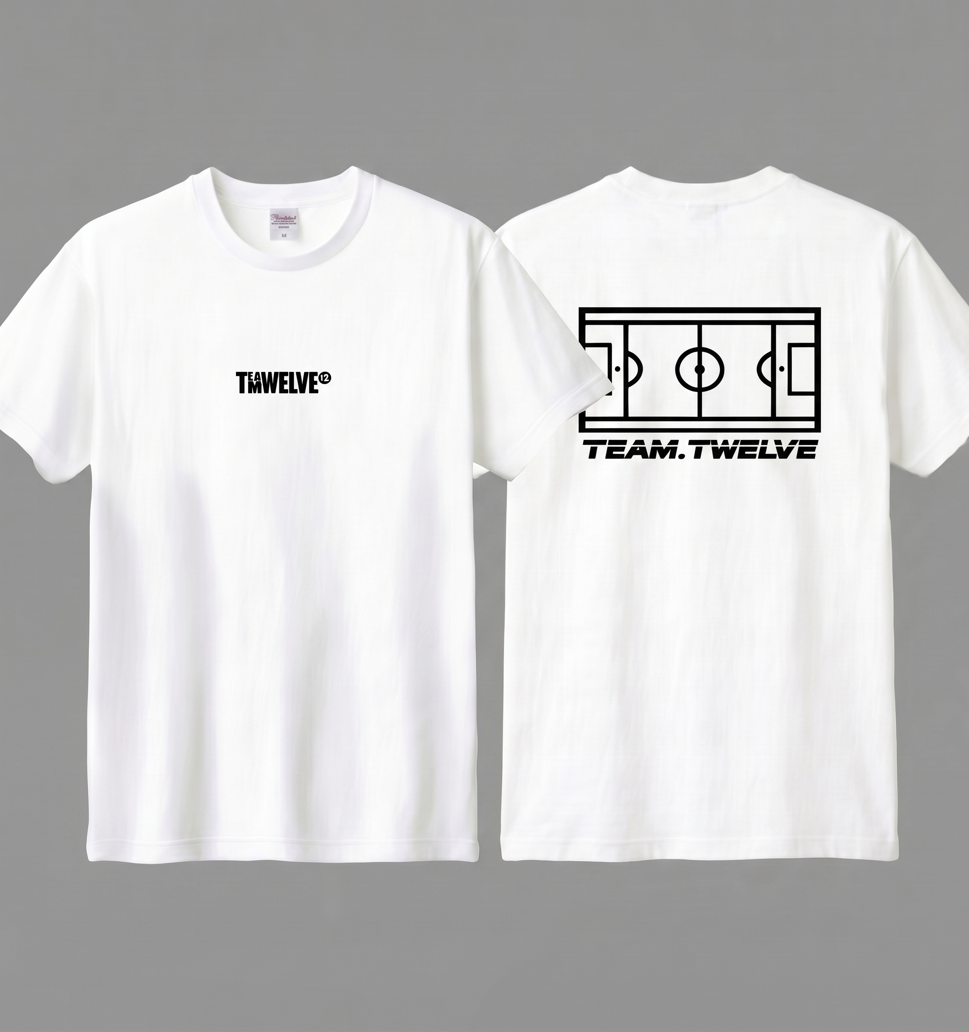 [TEAM TWELVE] 오버핏 라운드티셔츠
