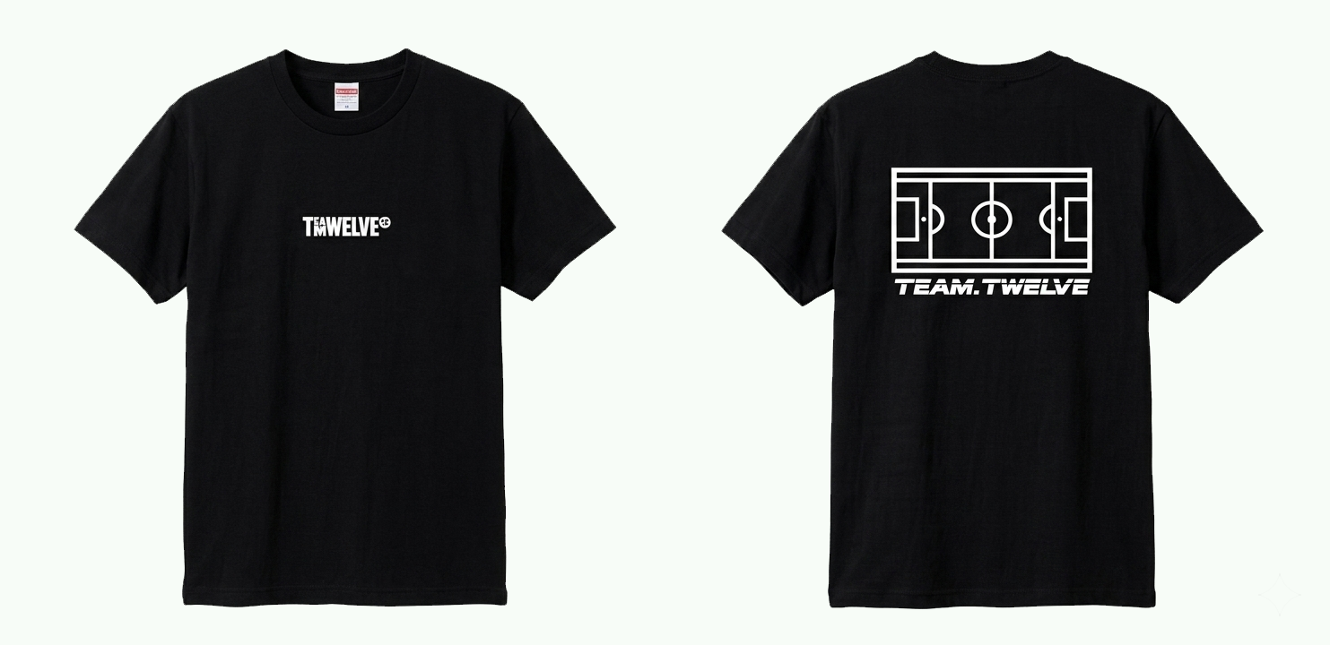 [TEAM TWELVE] 오버핏 라운드티셔츠